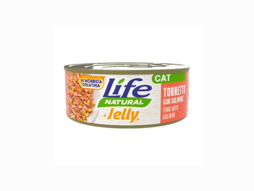 Life Cat Tonnetto e Salmone Jelly 70 g