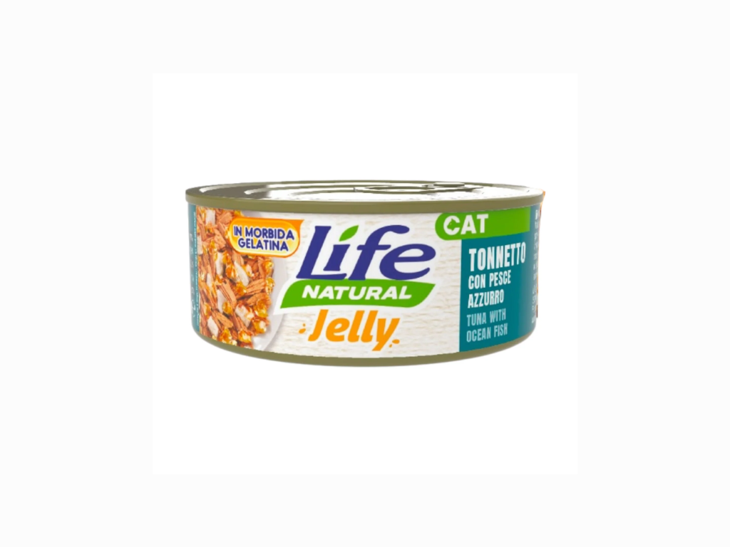 Life Cat Tonnetto e Pesce Azzurro Jelly 70 g