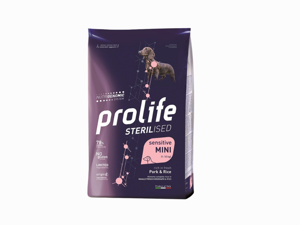 Prolife Dog Sensitive Pork e Rice Mini 600 g