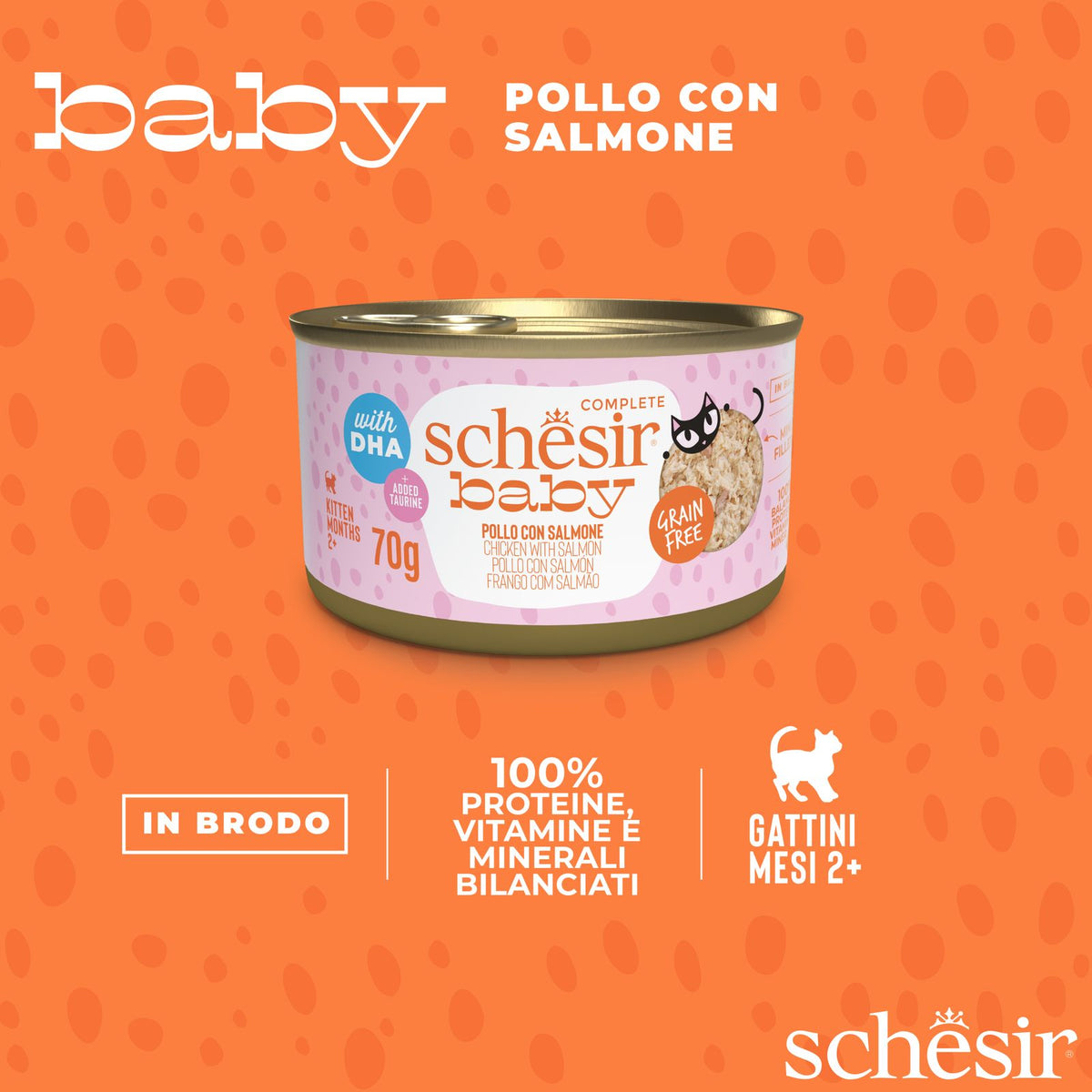 Baby Pollo Salmone 70 g