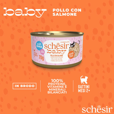 Baby Pollo Salmone 70 g