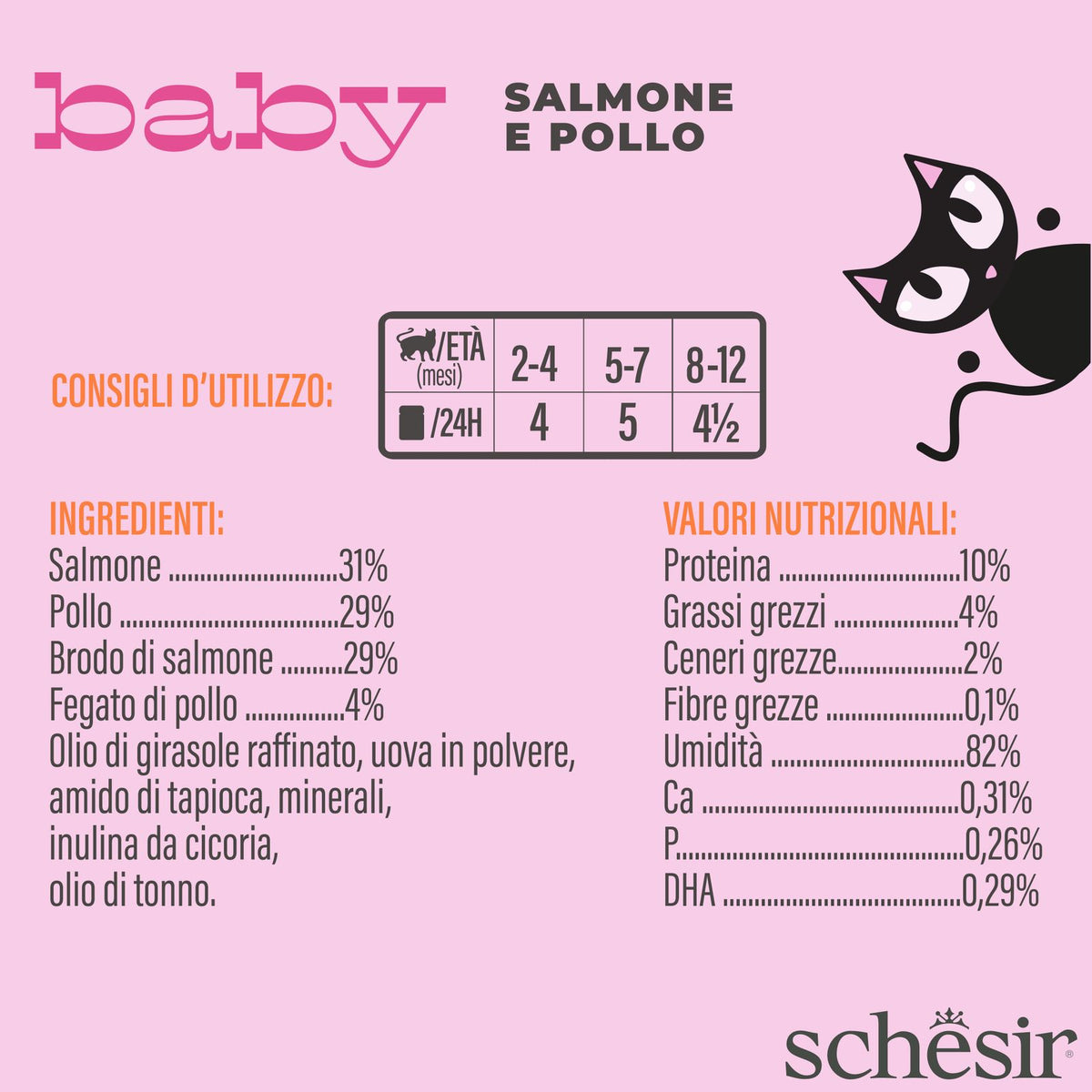 Baby Mousse Salm Pollo 70 g