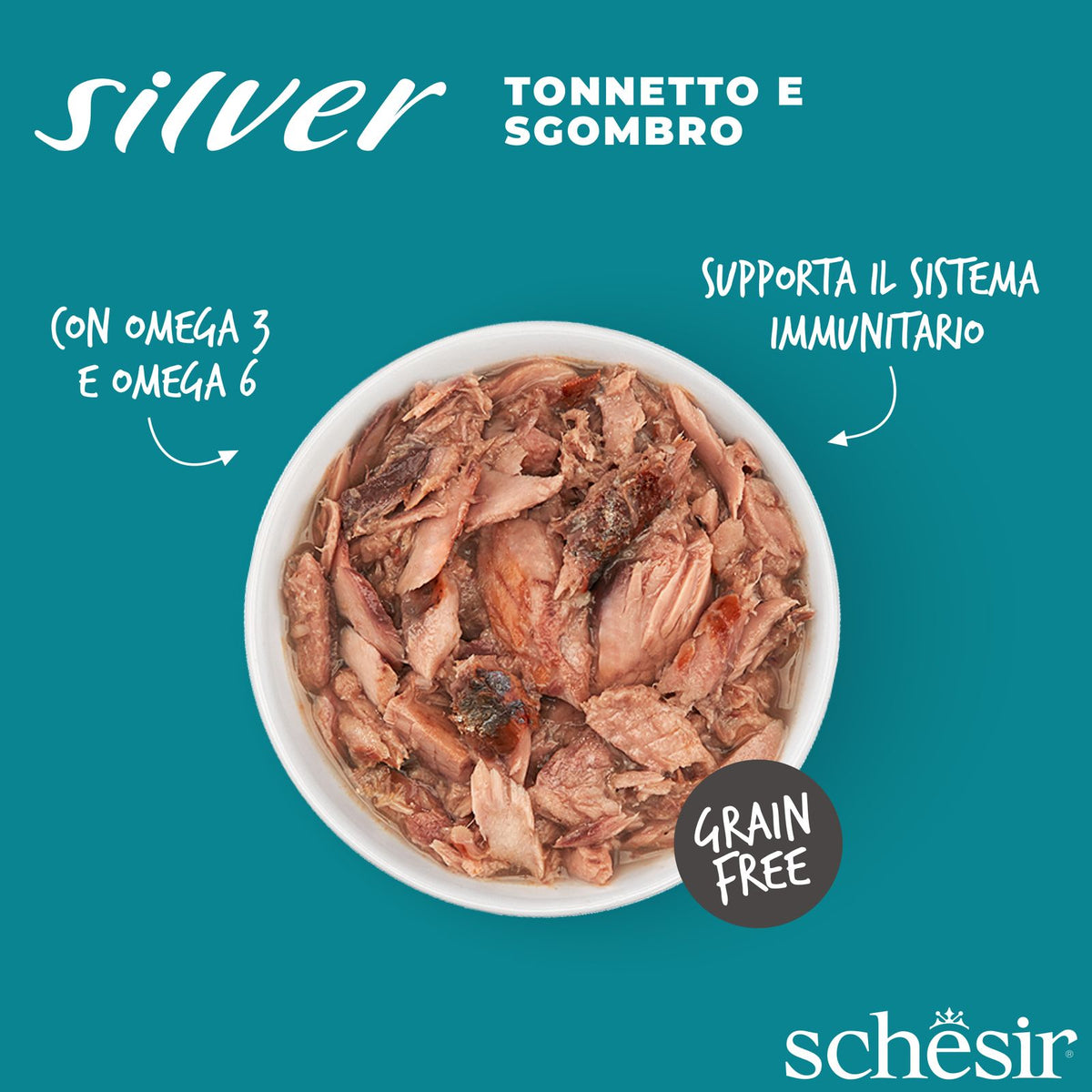 Schesir Silver Tonnetto e sgombro
