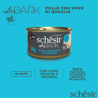 Schesir Pollo Uovo 80 g Filetto