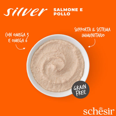 SCH Silver Mousse Salmone 12x80 g