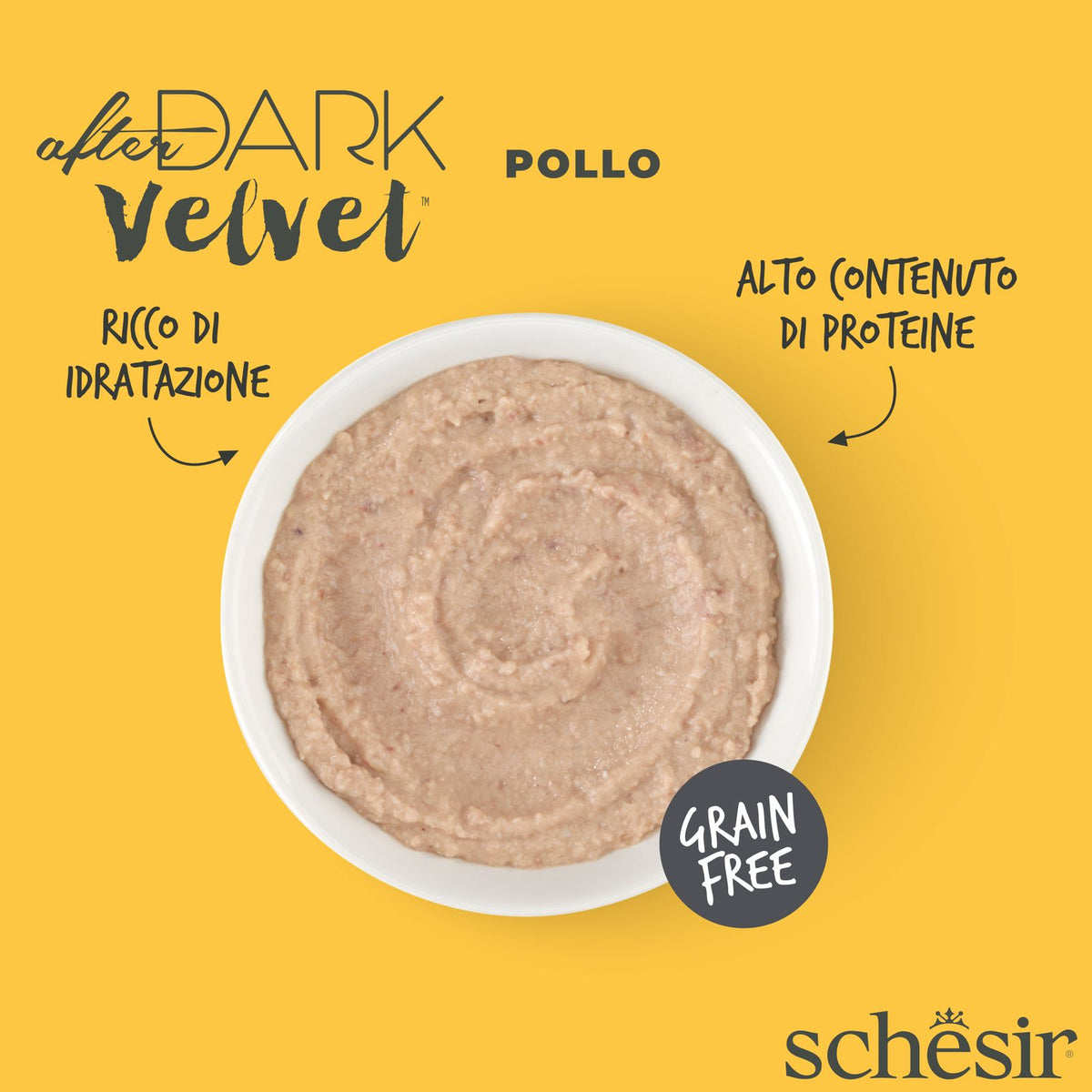 Schesir Velvet Mousse Pollo 80 g