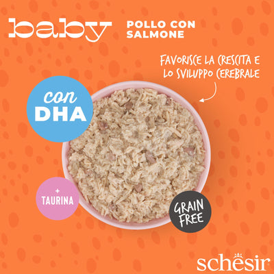 Baby Pollo Salmone 70 g