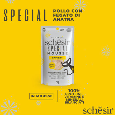 Special Mousse Exigent Pollo Feg e Anatra 70 g