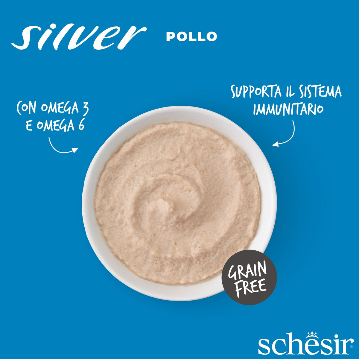 Silver Mousse Pollo 80 g