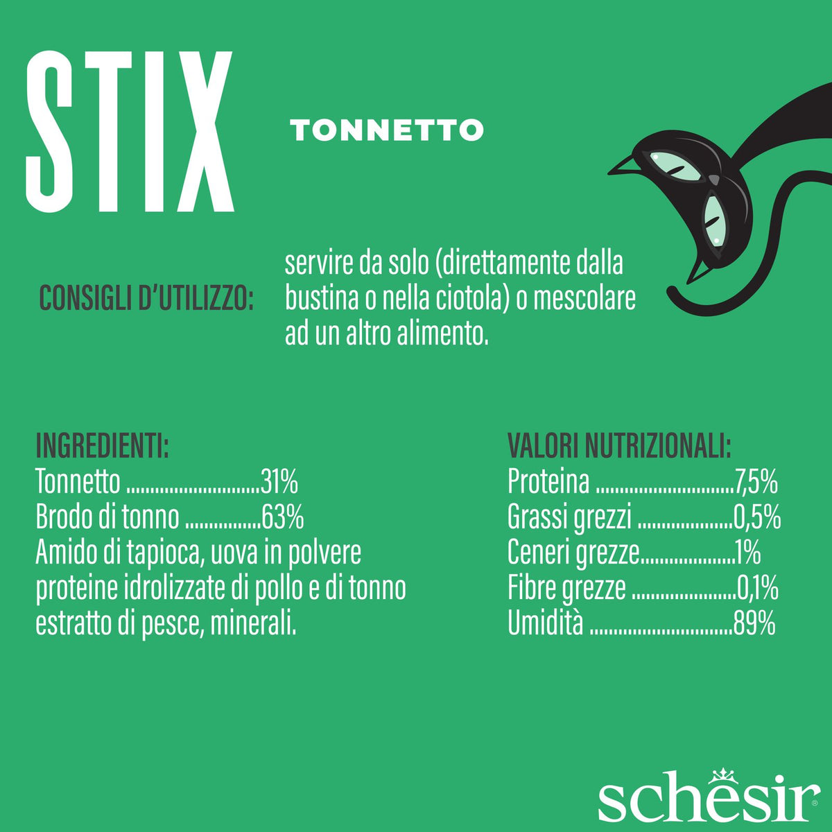 Stix Creamy Snacks Tonnetto 6/15 g