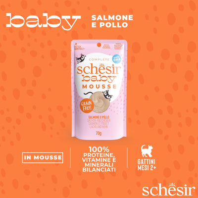 Baby Mousse Salm Pollo 70 g